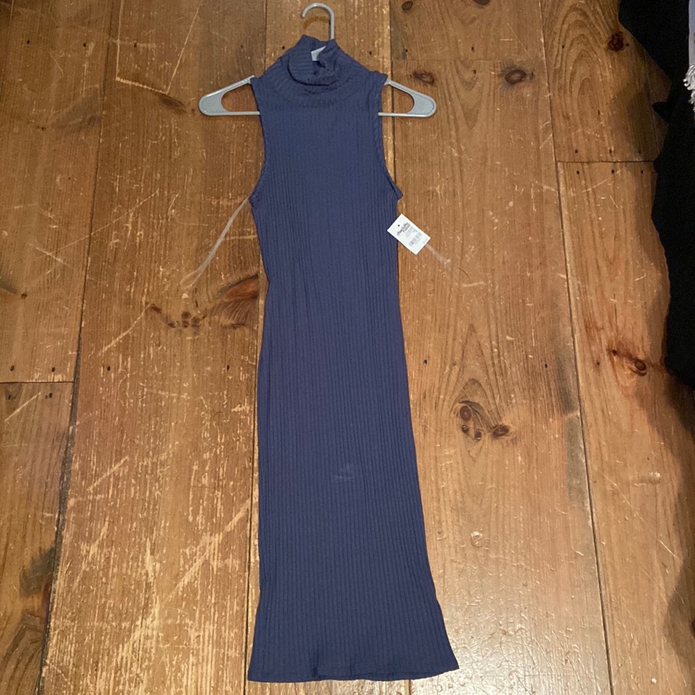 Charlotte Russe - Blue Midi Dress (Size S)
